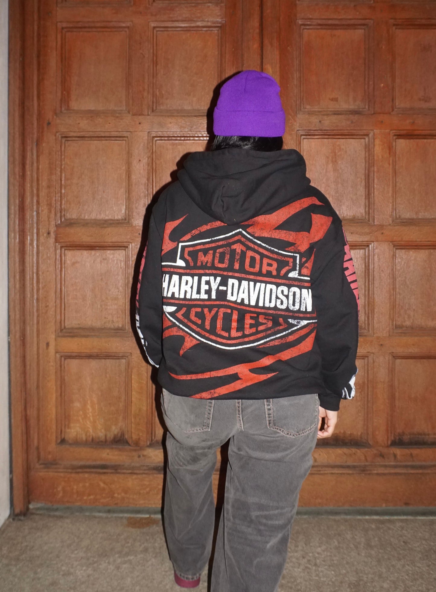 Moto Hoodie - Black